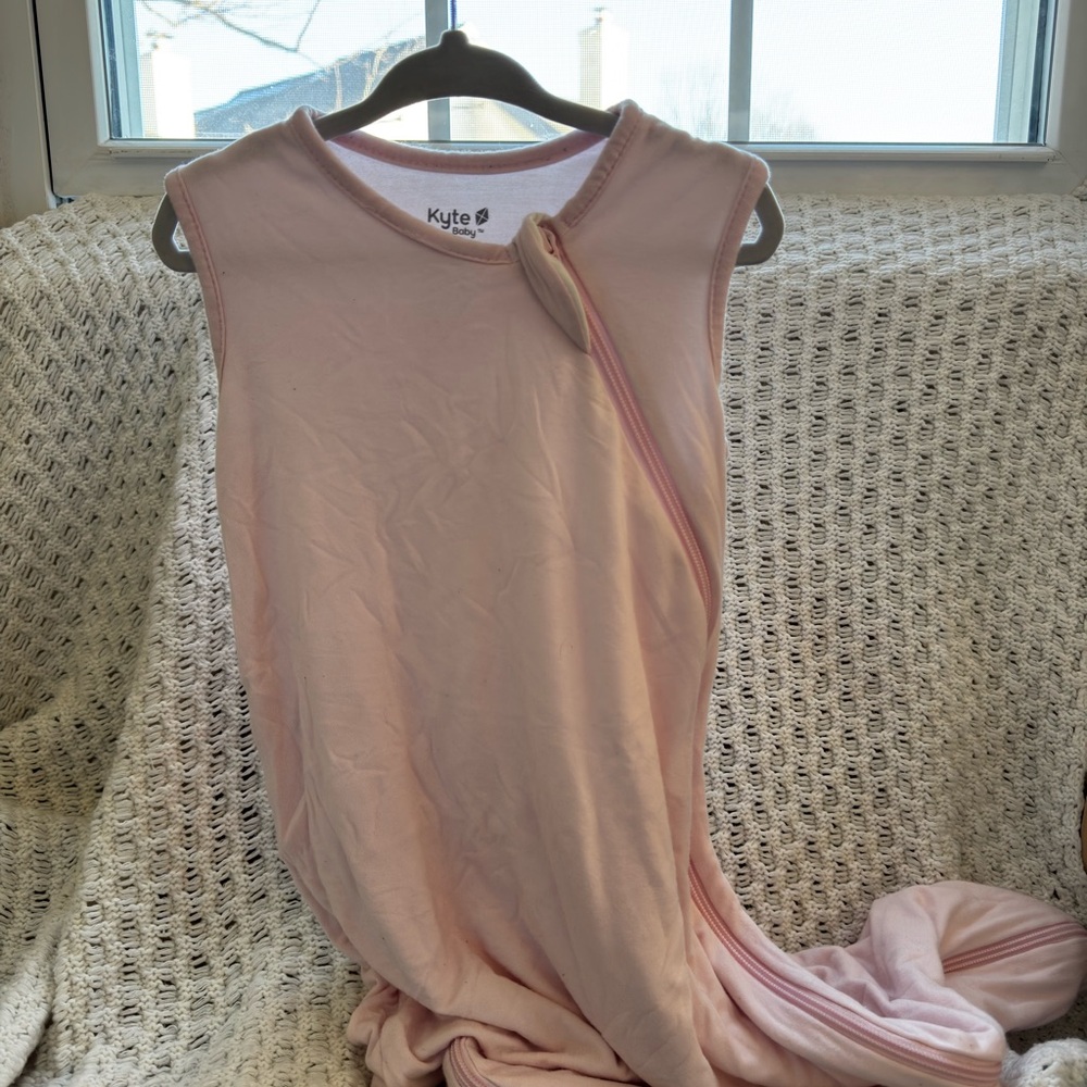 Kyte Baby Pink Sleep Sack Size M 0.5 TOG